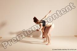 Female Anatomy poses - Capoeira